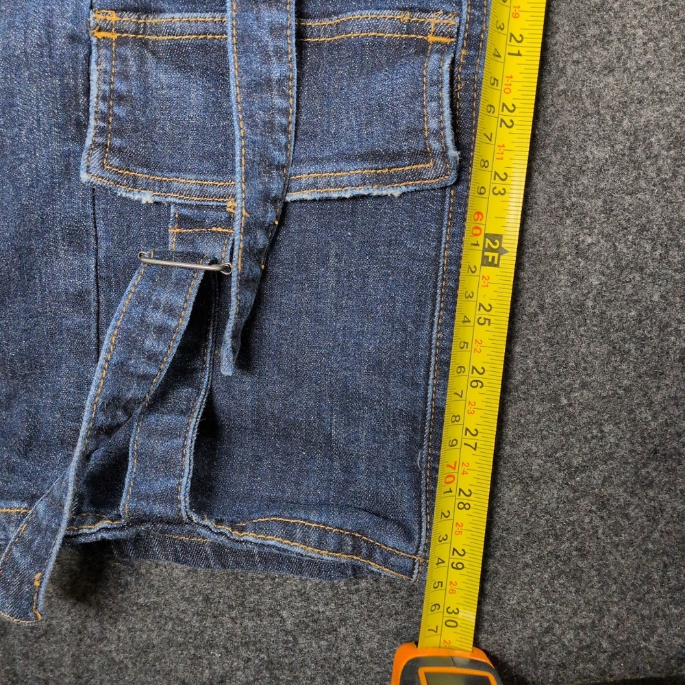 Akira Blue Cargo Jeans - Picture 6 of 9